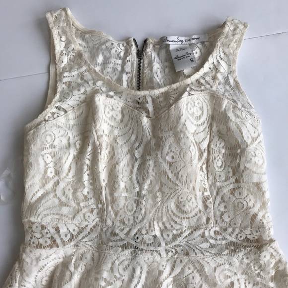 American Rag Women’s Dress White Lace Small - Picture 2 of 6